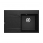 Deante Evora zlewozmywak granitowy 76x50 cm lewy grafitowy ZQJ_211L