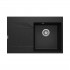Deante Evora zlewozmywak granitowy 76x50 cm lewy grafitowy ZQJ_211L