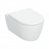 Geberit iCon miska WC wisząca TurboFlush z deską wolnoopadającą biała 503.046.00.1