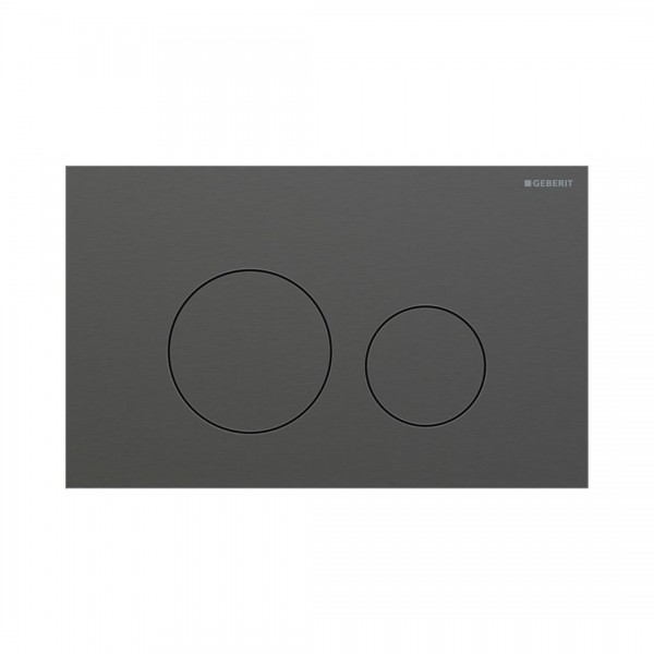 Geberit Sigma40 przycisk spłukujący do WC czarny chrom 115.628.QD.1