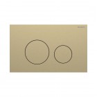 Geberit Sigma40 przycisk spłukujący do WC mosiądz 115.628.QF.1