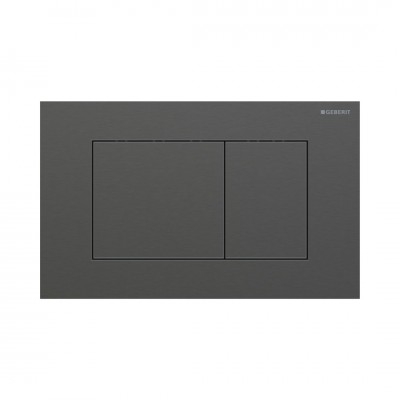 Geberit Sigma40 przycisk spłukujący do WC czarny chrom 115.629.QD.1