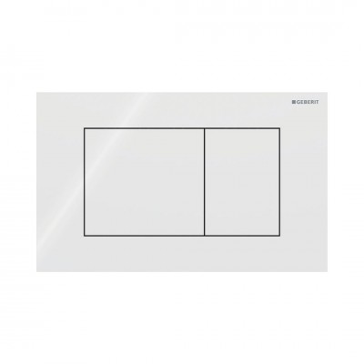 Geberit Sigma40 przycisk spłukujący do WC biały 115.629.SI.1