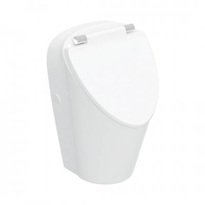 Geberit Selnova S pisuar z pokrywą dopływ z tyłu biały 503.115.00.1