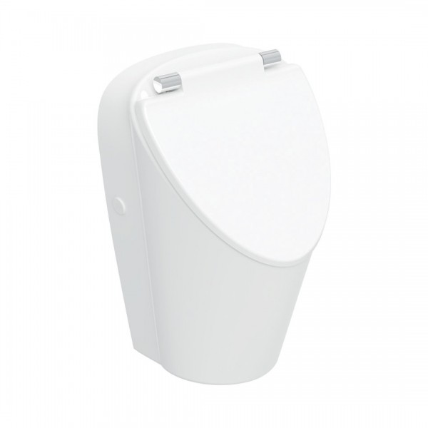 Geberit Selnova S pisuar z pokrywą dopływ z tyłu biały 503.115.00.1