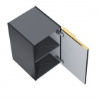 Elita Meble Soho komoda 40 cm czarny mat RE080400047160