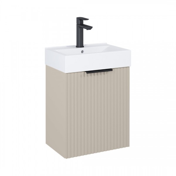 Roca Reff zestaw łazienkowy 45 cm umywalka z szafką beżowy mat A852446539