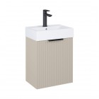 Roca Reff zestaw łazienkowy 45 cm umywalka z szafką beżowy mat A852446539