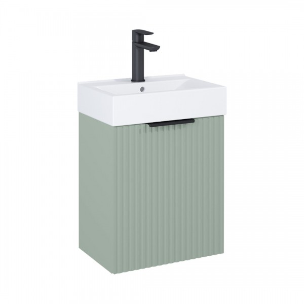 Roca Reff zestaw łazienkowy 45 cm umywalka z szafką szałwia A852446147