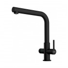 Franke Lina Clear Water 2.0 L bateria kuchenna stojąca czarny mat 120.0730.802