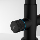 Franke Lina Clear Water 2.0 L bateria kuchenna stojąca czarny mat 120.0730.802