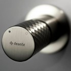 Deante Silia Hexa bateria umywalkowa podtynkowa wylewka 22,3 cm stal szczotkowana BHS_F54L