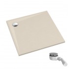 Schedpol Etrusco brodzik kwadratowy 80x80 cm kaszmirowy 3.460/PK/ST