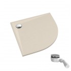 Schedpol Etrusco brodzik półokrągły 80x80 cm kaszmirowy 3.463/PK/ST