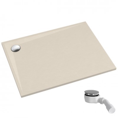 Schedpol Etrusco brodzik prostokątny 70x80 cm kaszmirowy 3.468/PK/ST