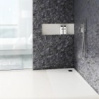 Schedpol Etrusco White Stone brodzik prostokątny 70x80 cm 3.468/B/ST