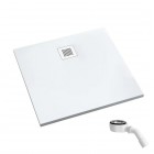 Schedpol Kalait Smooth White brodzik kwadratowy 80x80 cm 3.3200-M2