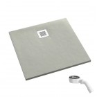 Schedpol Kalait Cement Stone brodzik kwadratowy 80x80 cm 3.3200/CT/ST-M2