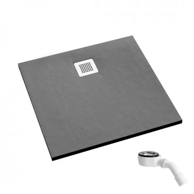 Schedpol Kalait Grey Stone brodzik kwadratowy 80x80 cm 3.3200/S/ST-M2