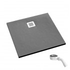 Schedpol Kalait Grey Stone brodzik kwadratowy 80x80 cm 3.3200/S/ST-M2