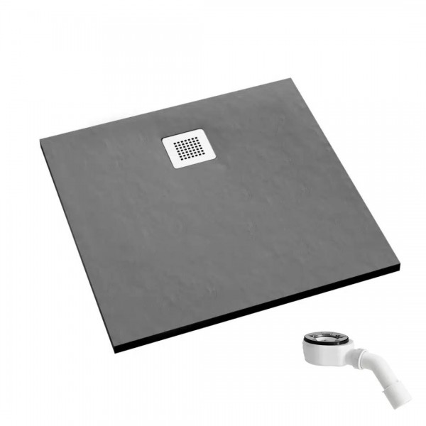 Schedpol Kalait Grey Stone brodzik kwadratowy 80x80 cm 3.3200/S/ST-M2