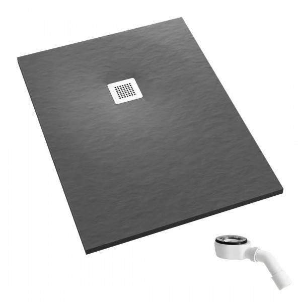 Schedpol Kalait Grey Stone brodzik prostokątny 80x180 cm 3.3114/S/ST-M2