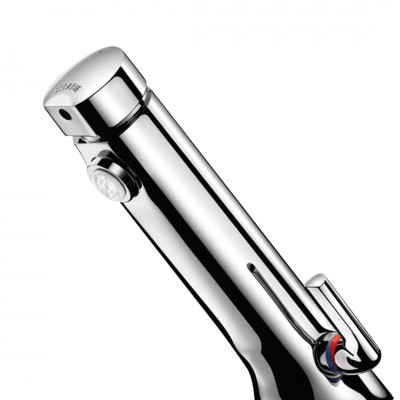 Delabie Temposoft mix 2 bateria czasowa umywalkowa z regulatorem temperatury chrom 742500