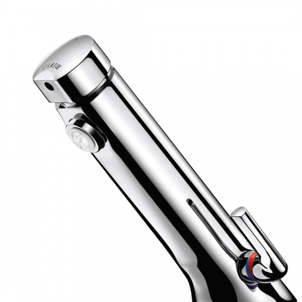 Delabie Temposoft mix 2 bateria czasowa umywalkowa z regulatorem temperatury chrom 742500