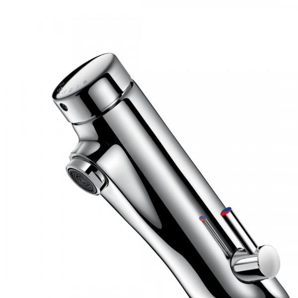 Delabie Temposoft mix bateria czasowa umywalkowa z regulatorem temperatury chrom 742000