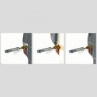 Delabie Tempomix 3 bateria czasowa umywalkowa ścienna z regulacją temperatury chrom 794050