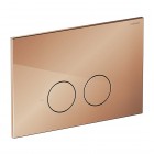 Omnires Flush Set Strongframe 3w1 stelaż podtynkowy do WC przycisk spłukujący miedź połysk STFWC1M-RCP