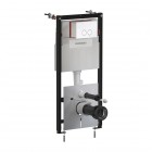 Omnires Flush Set Strongframe 3w1stelaż podtynkowy do WC przycisk spłukujący biały połysk STFWC1M-RBP