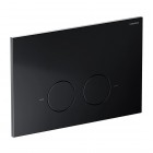 Omnires Flush Set Strongframe 3w1 stelaż podtynkowy do WC przycisk spłukujący czarny mat STFWC1M-RBLM