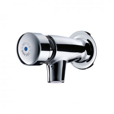 Delabie Tempostop bateria czasowa umywalkowa ścienna do wody zmieszanej chrom 746292