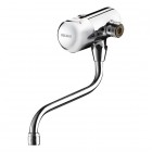 Delabie Tempomix bateria czasowa umywalkowa ścienna z regulacją temperatury chrom 798152