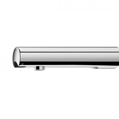 Delabie Tempomatic 4 TC bateria elektroniczna umywalkowa zaścienna do wody zmieszanej zasilanie 6V chrom 443516