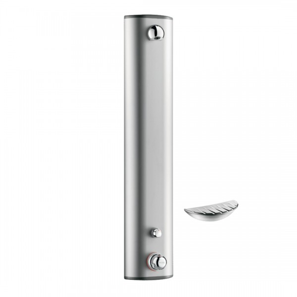 Delabie Securitherm zestaw natryskowy natynkowy termostatyczny aluminium 792305