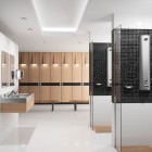 Delabie Securitherm zestaw natryskowy natynkowy termostatyczny aluminium 792305