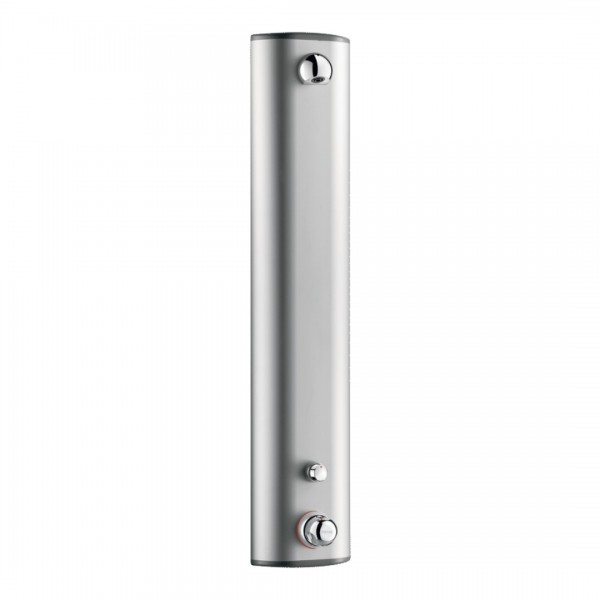 Delabie Tempomix zestaw natryskowy natynkowy z regulacją temperatury aluminium 792300