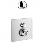 Delabie Securitherm zestaw natryskowy podtynkowy termostatyczny chrom 792219