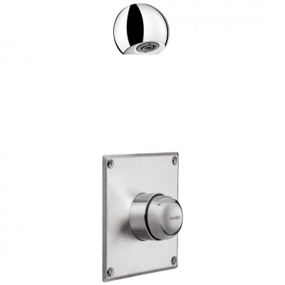 Delabie Tempomix zestaw natryskowy podtynkowy z regulacją temperatury inox 790709