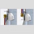 Delabie Element montażowy do przyłączy podtynkowych 714012