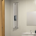 Delabie Securitherm zestaw natryskowy natynkowy elektroniczny termostatyczny zasilanie 230/6 V inox 792504