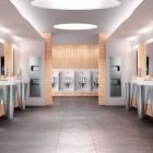 Delabie Tempomatic zawór pisuarowy elektroniczny zaścienny 230/12V chrom 428150