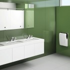 Delabie Tempomatic 4 dozownik elektroniczny na mydło stojący chrom 512031P