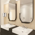 Delabie Binotic dozownik elektroniczny na mydło stojący chrom 512021P