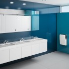 Delabie Binotic dozownik elektroniczny na mydło stojący chrom 512021P