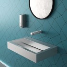 Delabie dozownik na mydło wiszący inox błyszczący 510580