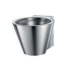 Delabie Mini Baila umywalka 31 cm okrągła wisząca inox satynowy 120180