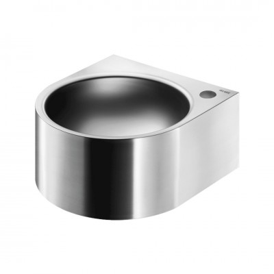 Delabie Facil umywalka 36x39 cm ścienna stal nierdzewna satynowa 121800